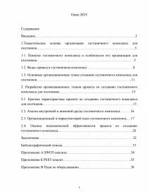 Гостиничный бизнес курсовая работа