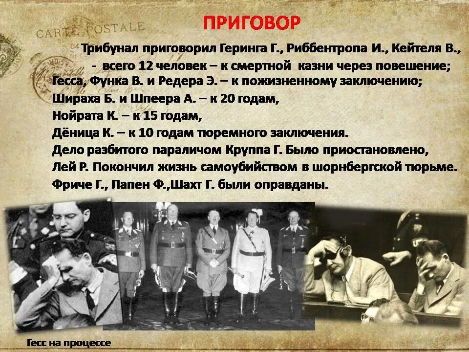 Нюрнбергский процесс представители. Нюрнбергский процесс основные решения. Кого судили заочно на нюрнбергском процессе. Кого судили заочно на нюрнбергском процессе. Нюрнбергский трибунал 1945-1946.