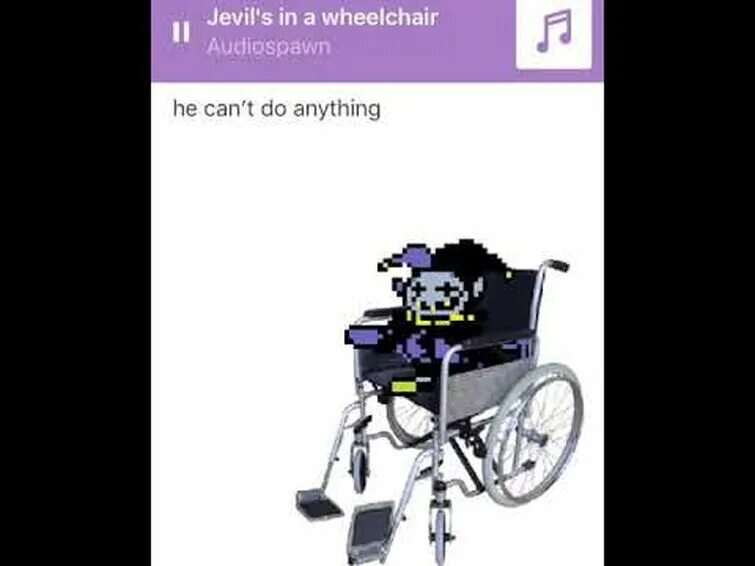 Do anything to get out. Jevil wheelchair. i can do anything jevil. jevil i can&#039;t do anything. фото jevil.