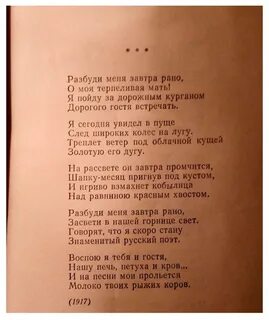Есенина 5 четверостиший