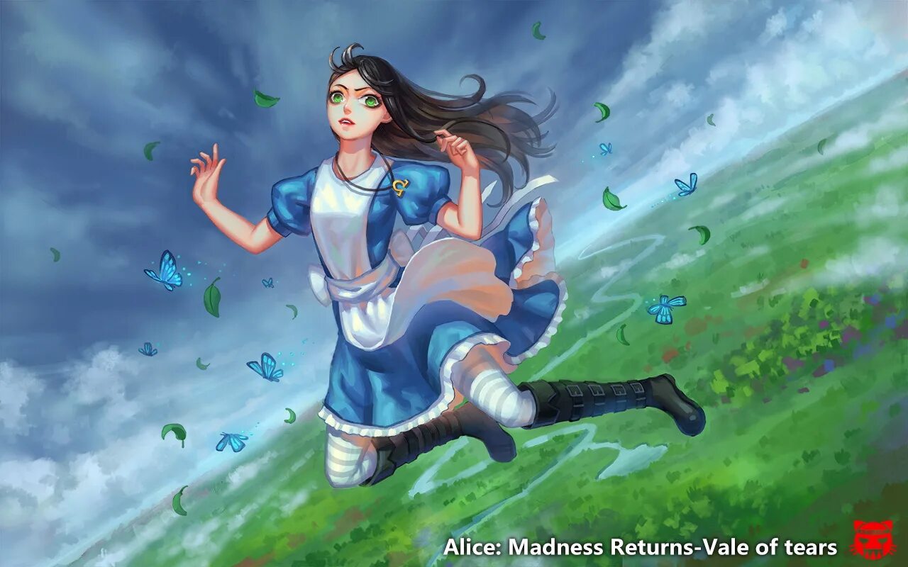 Алиса. Alice Madness Returns бабочки.