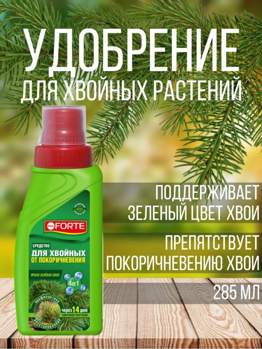 Bona forte для хвойных. Бона форте от покоричневения хвои 285 мл новинка. Bona Forte ср-во жидкое 4в1 от покоричневения хвои 285мл флакон. Форте для хвойных растений от покоричневения хвои. Бона форте для хвойных.