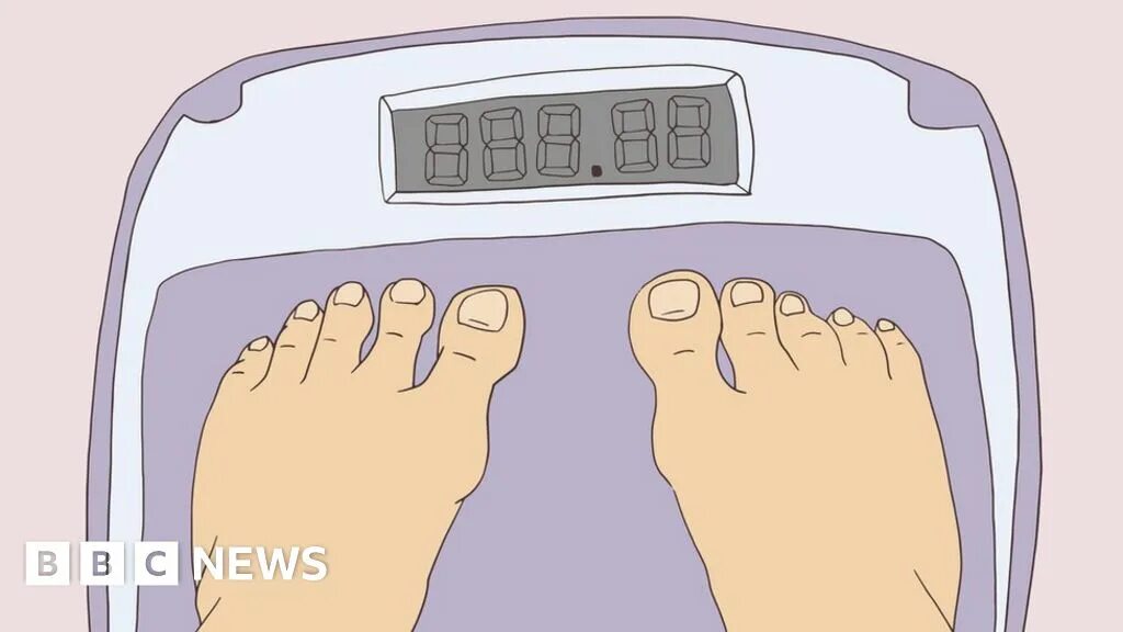 Put on scales. Как понять режим на весах. man on scales.
