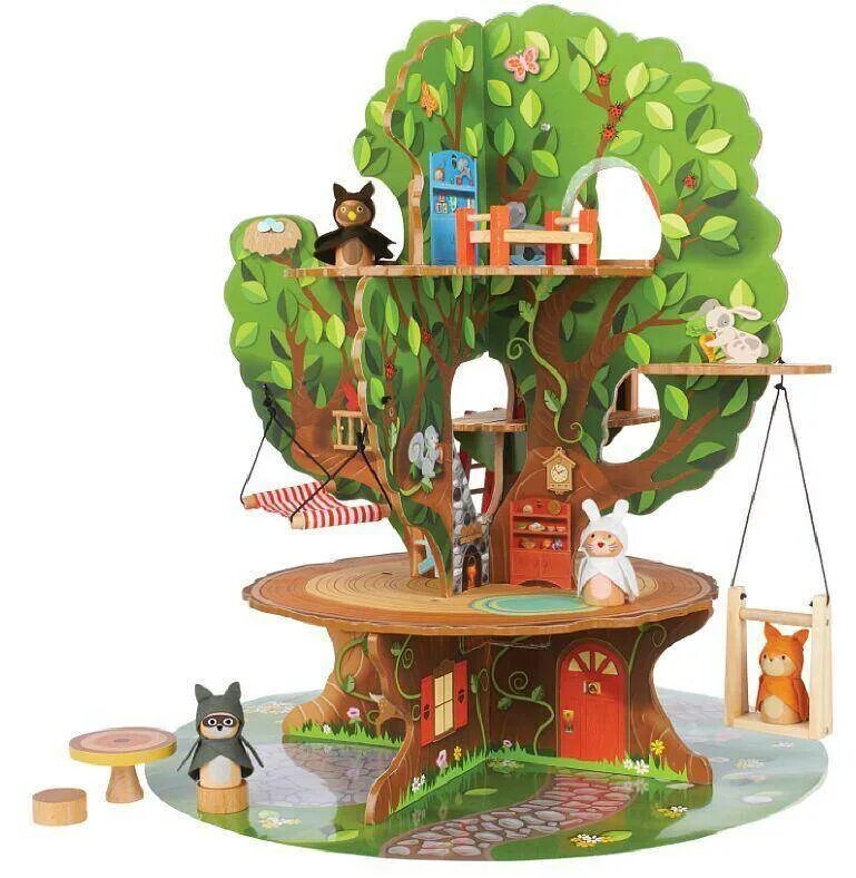 Toy tree. Imaginarium домик. Домик на дереве Imaginarium. Sylvanian Tree House. Happyland Forest Treehouse игрушка.