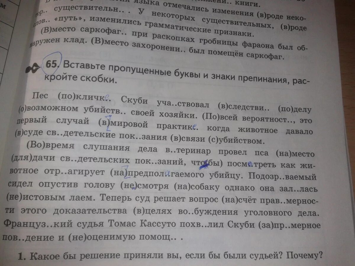 Выпишите из текста деепричастия. Выпишите из текста все причастия. Вставьте пропущенные буквы и знаки препинания раскройте скобки пёс. Пес по кличке Скуби участвовал в следствии. Диктант пёс по кличке Скуби.