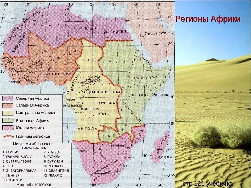 Границы Северной Южной Западной и Восточной Африки на карте. Регионы Западной Африки 7 класс география. Границы Северной Африки география 7 класс. Регионы Африки на карте. Особенности географического положения центральной африки