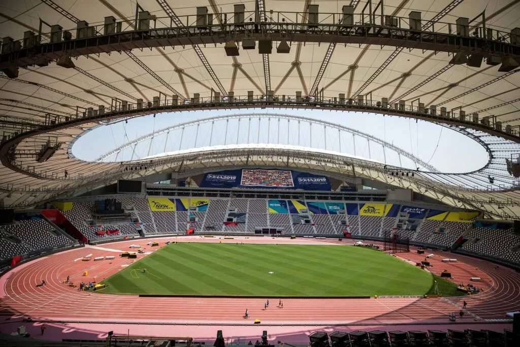 Как проходят на стадион. Yuanshen Sports Centre Stadium.