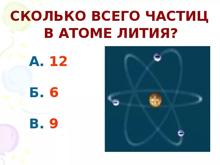 Сколько n атомов. Сколько всего частиц в атоме. Игрушки ядерная физика. Сколько атомов у лития. Сколько атомов колесе.