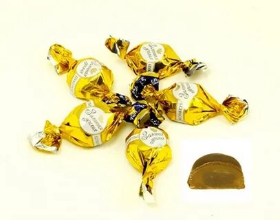 Конфеты желтый фантик