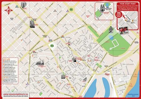 Маршрут по барселоне