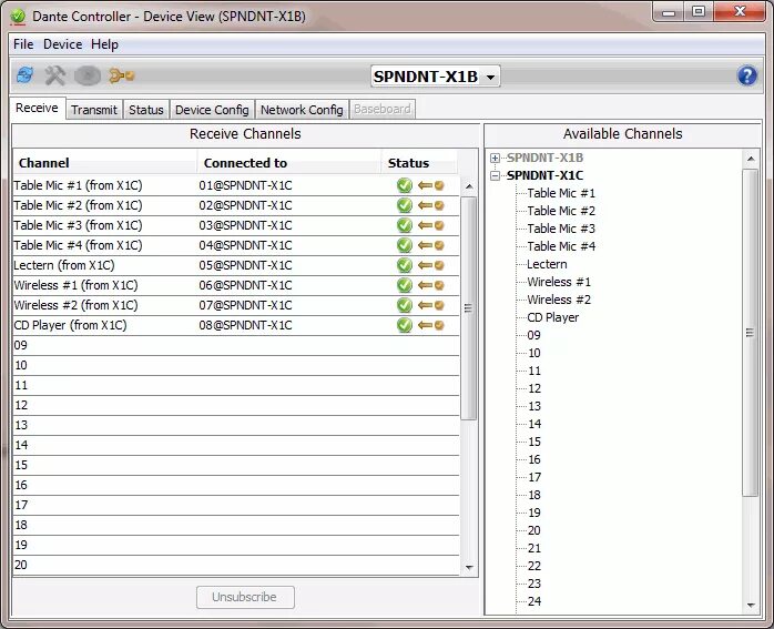 Dante конвертер фантомное питание. Dante мультикор. Dante controller device. Dante controller. Dante controller.