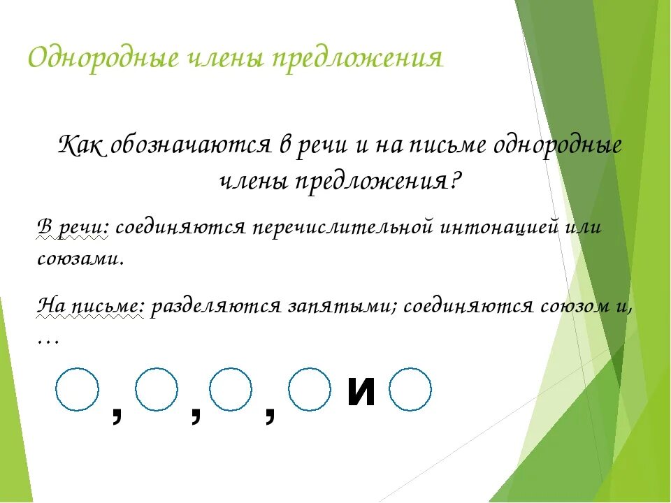 Что такое однородные предложения по русскому. Что такое однородные предложения по русскому