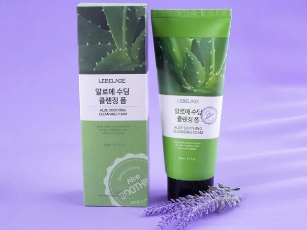 Пенка очищающая с экстрактом алоэ Cleansing Foam Aloe, Lebelage 180 мл 47390. Пенка для умывания с экстрактом алоэ Lebelage Aloe Soothing Cleansing Foam. Lebelage корейская косметика для умывания.