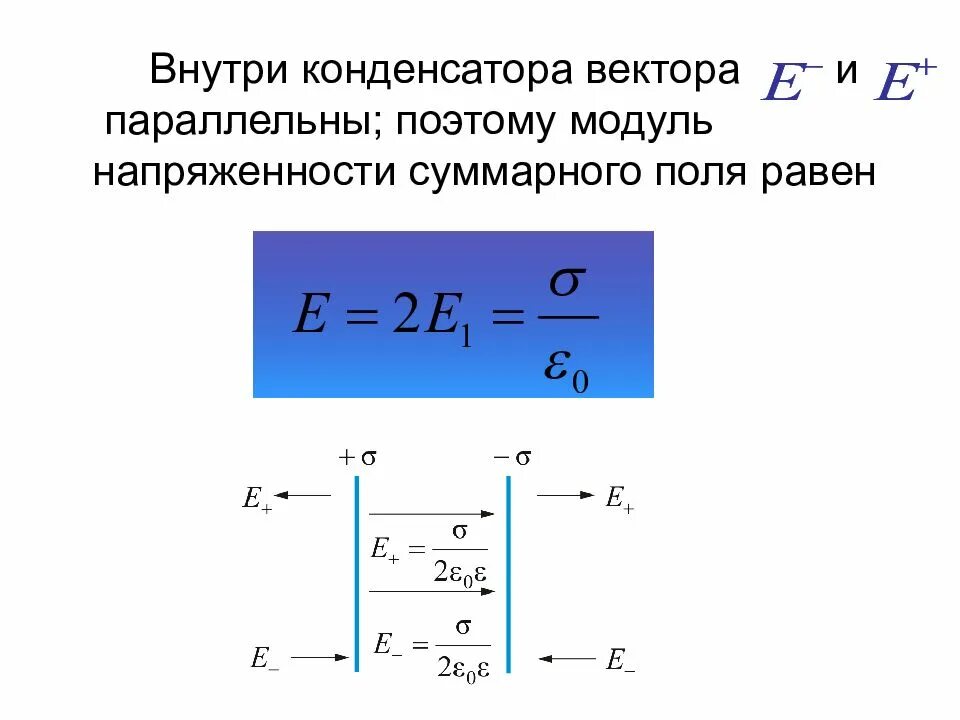 Модуль напряженности однородного электрического поля. Напряженность электрического поля внутри конденсатора. модуль напряженности электрического поля внутри конденсатора?. потенциал электрического поля внутри конденсатора. напряженность электрического поля внутри конденсатора формула.