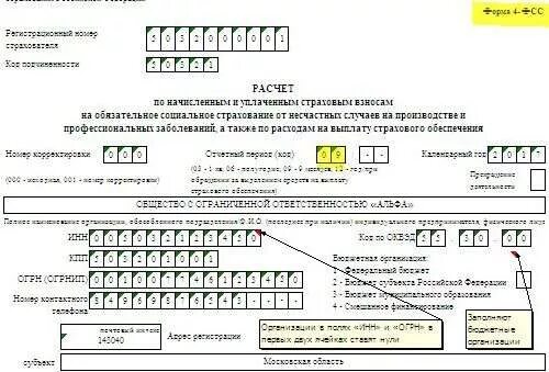 Образец нулевой отчетности 4фсс. 4 ФСС нулевая. 4 ФСС нулевой образец. Нулевая отчетность ФСС.