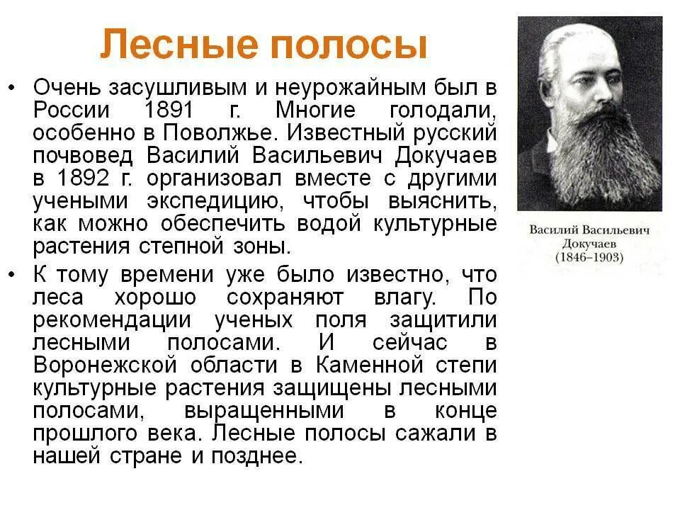 Докучаев основоположник почвоведения. Имя великого русского ученого почвоведа