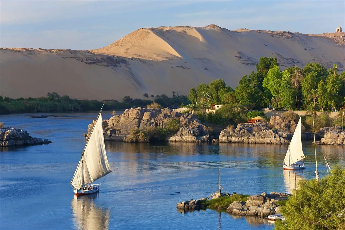 Самая большая река в египте. Река Асуан, Египет.