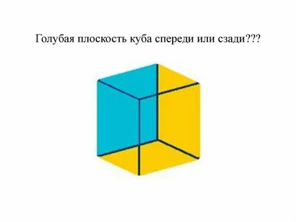 Стандартные плоскости в кубе