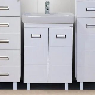 Комод в ванную с раковиной