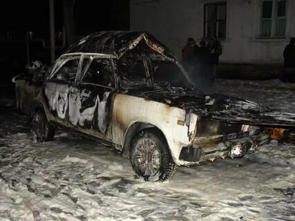 Ваз 2105 горит