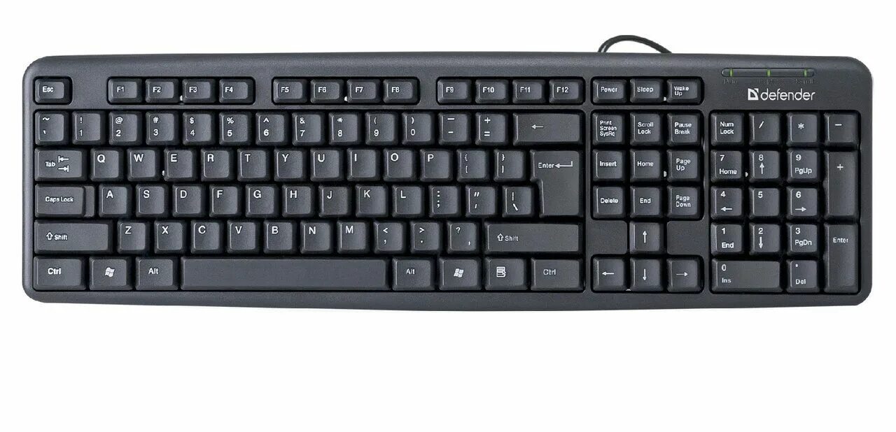 клава была простая добрая