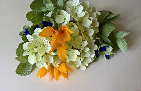Гофрированные букеты