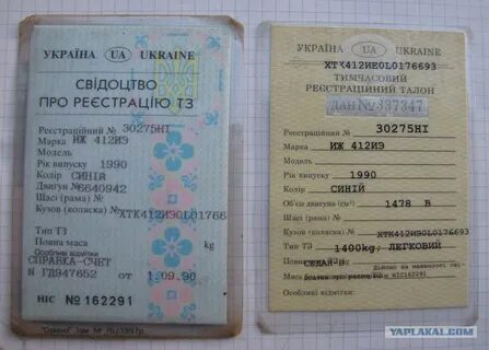 Документы москвич