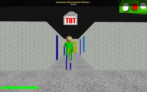 Baldi level editor