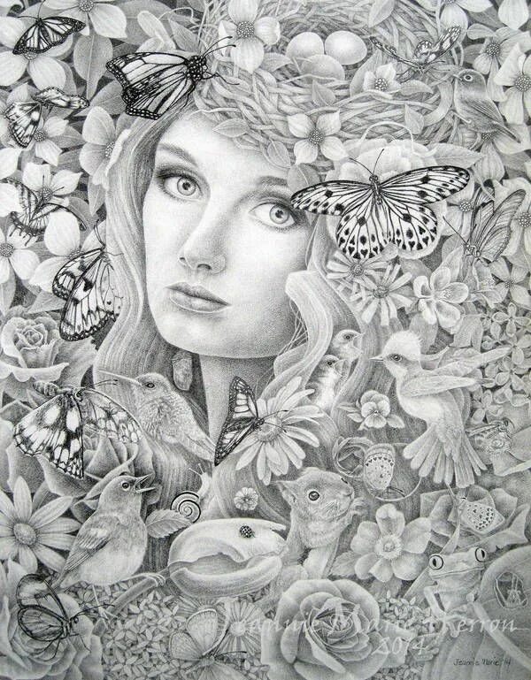Grayscale coloring