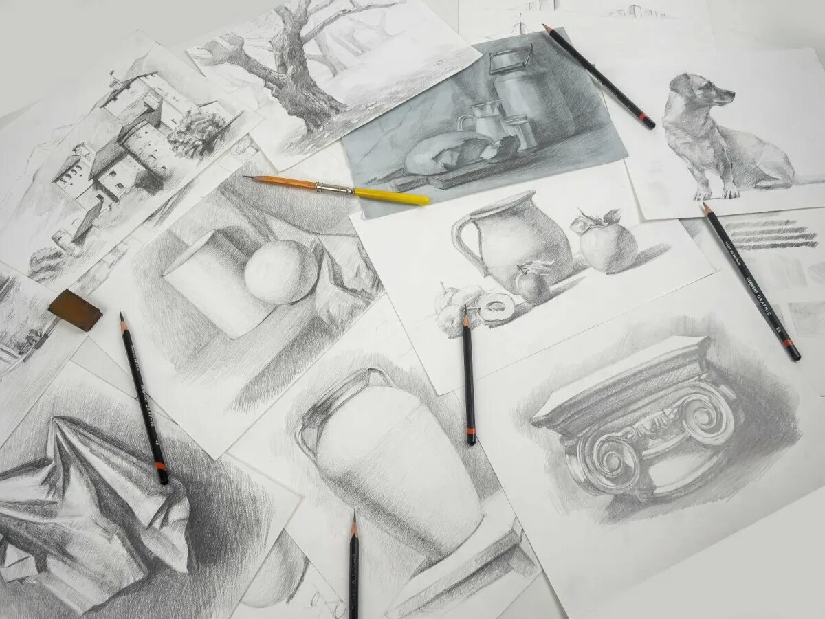 Курс основы рисунка. Разные техники рисования карандашом. Книги по рисованию. Курс основы рисунка. Уроки рисования в графике.