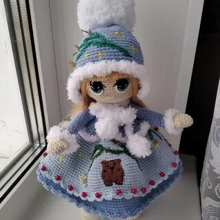 Зима крючком