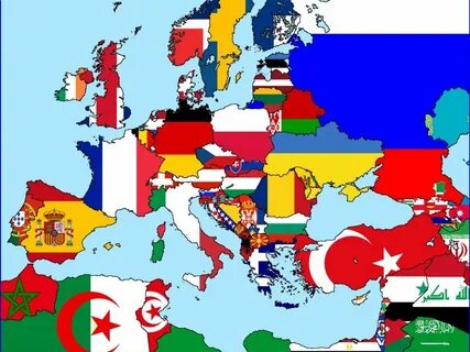 Политическая карта европы 2024 год