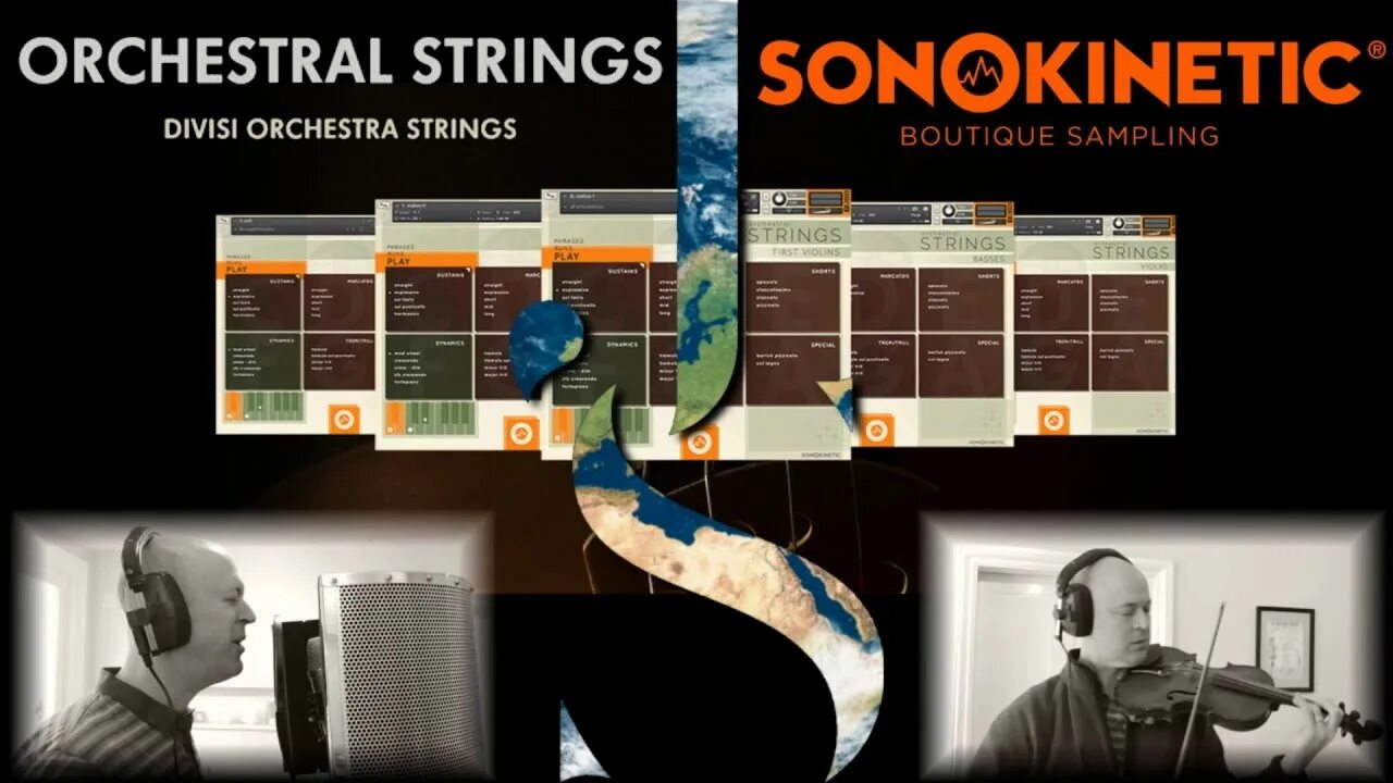 Orchestral strings. Sonokinetic - sultan strings.