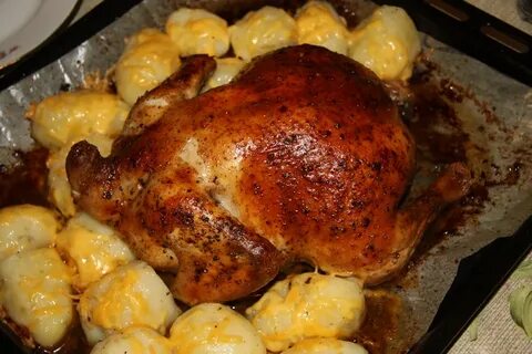 Рецепты цыпленка бройлера в духовке