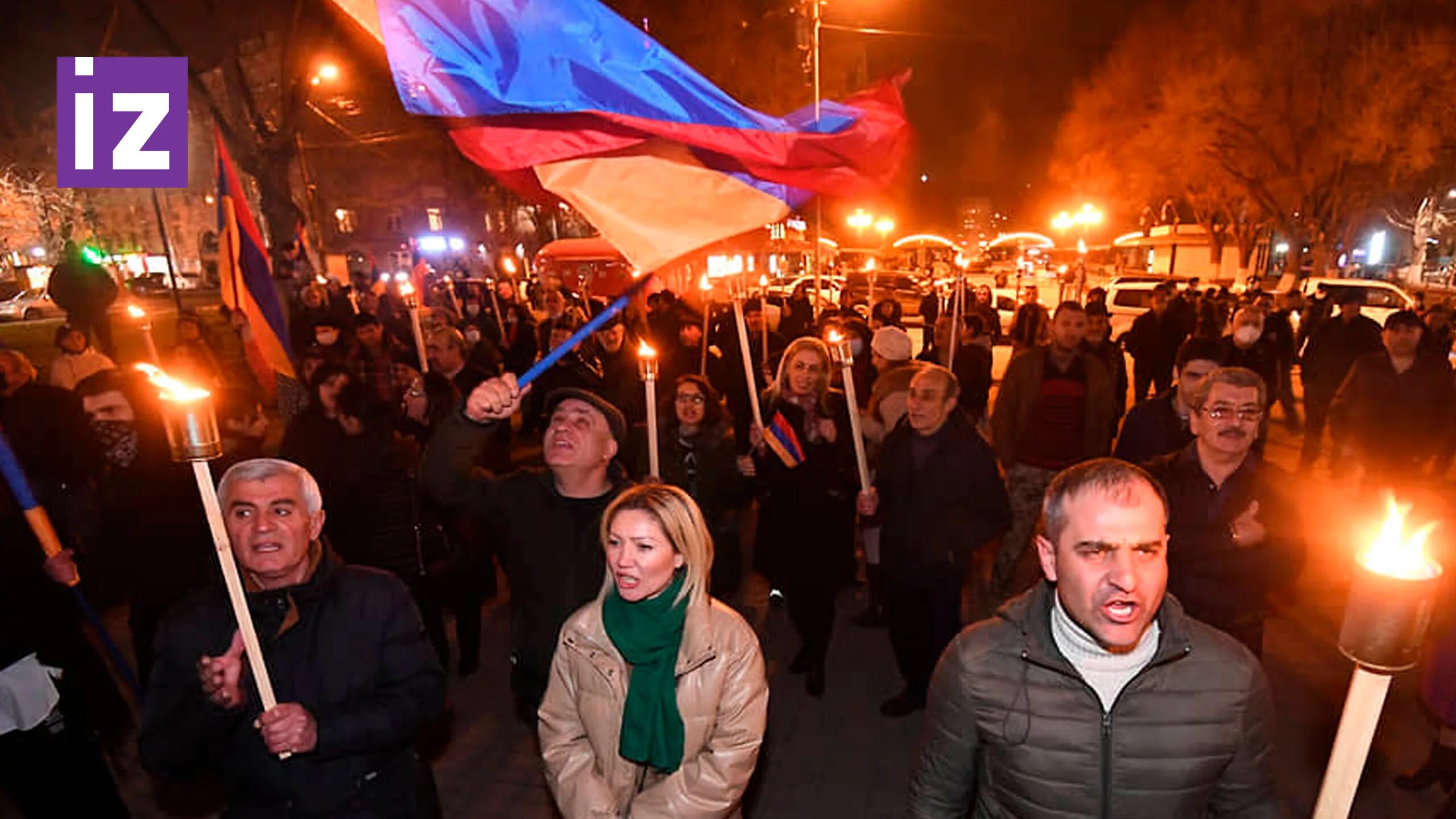 Протесты в Армении 2021. Факельное шествие в Ереване. Армения против Пашиняна. Армяне о пашиняне