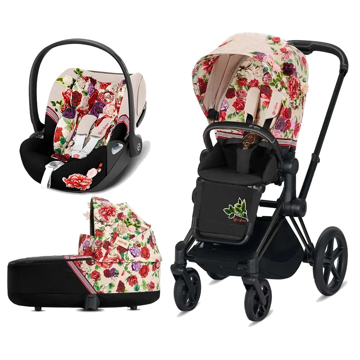 Cybex priam 3 в 1. Cybex Priam Blossom Spring. Cybex Priam 3. Шасси Cybex Priam 3. Cybex Priam 4 2022 Rose Gold 3в1.