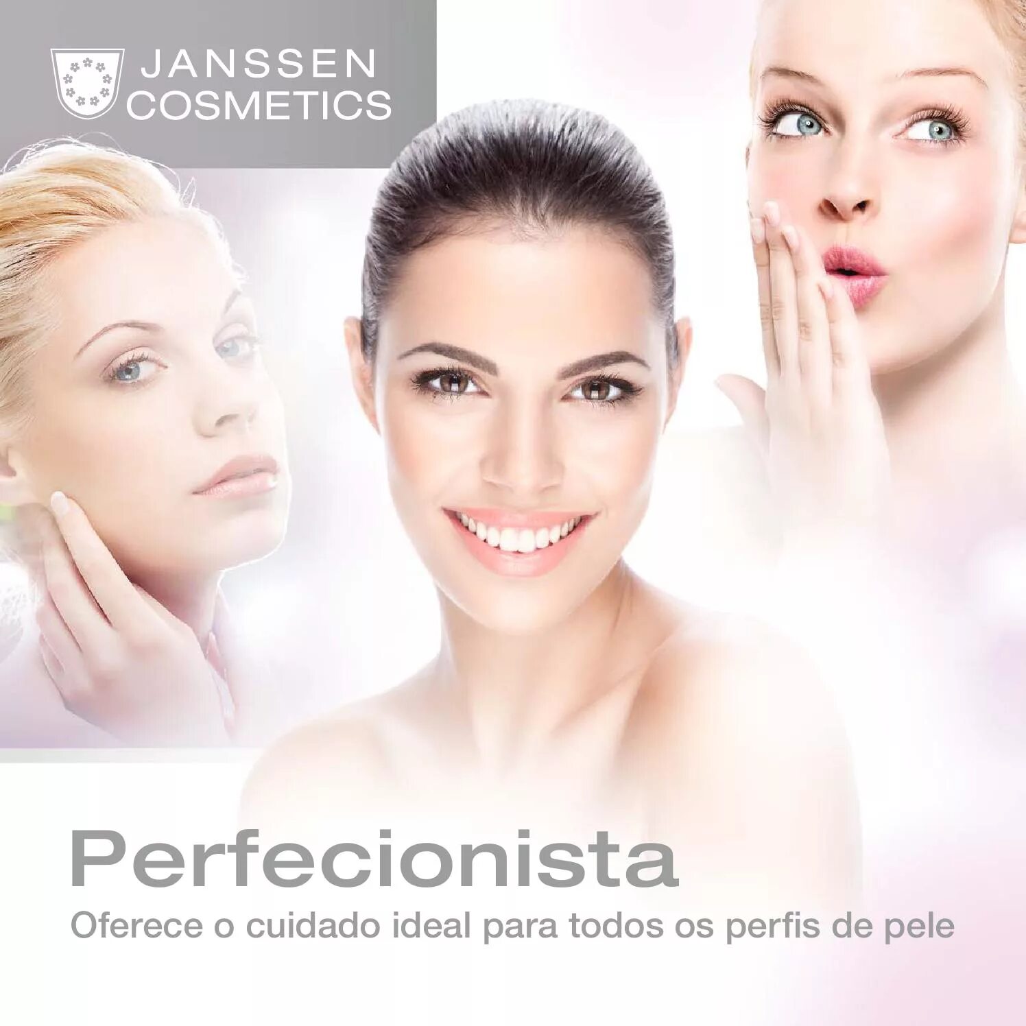 Янсен косметика реклама. Janssen Cosmetics Постер. Модель рекламное лицо косметики Janssen.