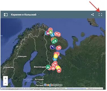 Достопримечательности карелии на карте