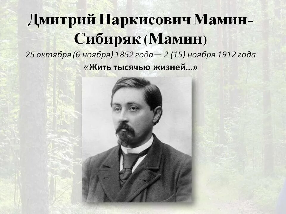 Сайт мамина сибиряка. Д Н мамин Сибиряк портрет писателя.