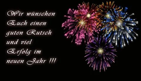 Guten rutsch ins neue jahr