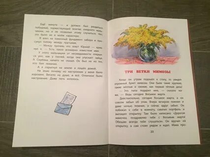 Железников три ветки мимозы