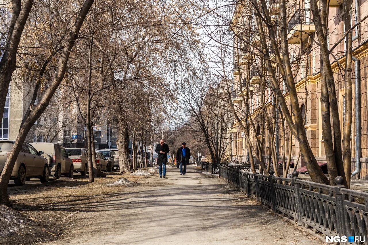 Сайт апрель новосибирск. Новосибирск весной. Улицы Новосибирска весной.