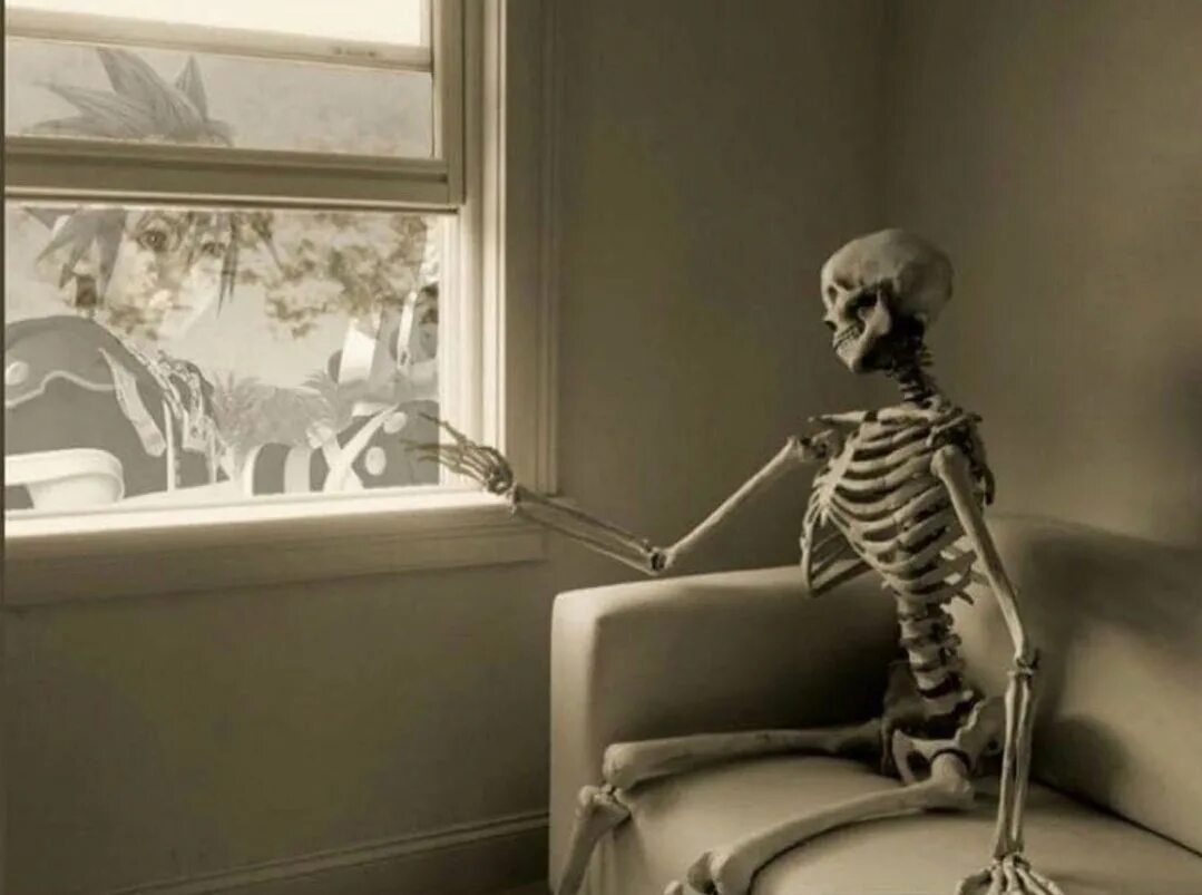 My friends wait for me now