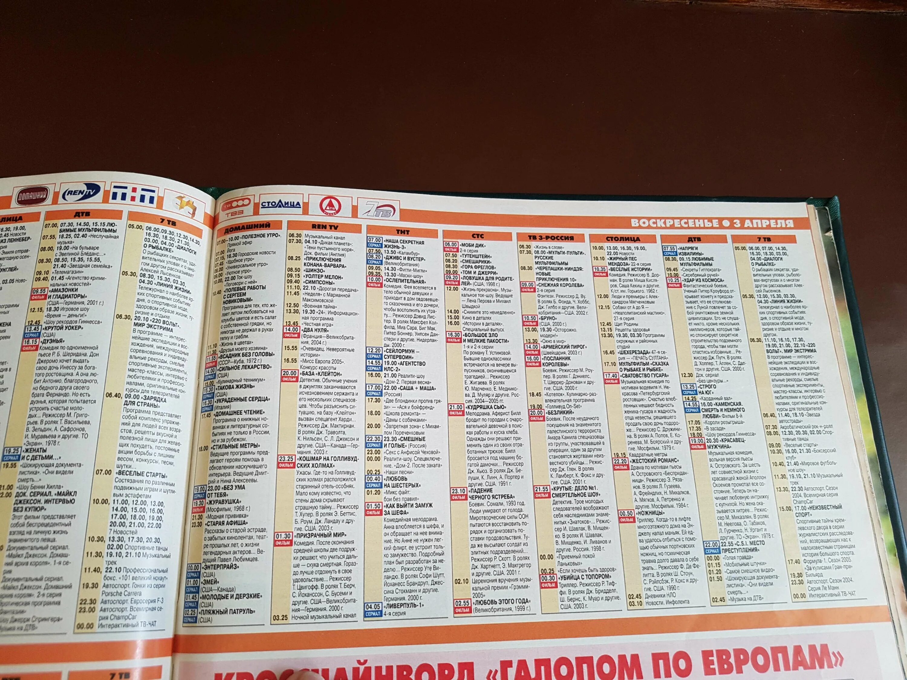 Рен программа на сегодня. Телепрограмма на РЕН ТВ 2006. ТВ программа. СТС 2005 год. Программа передач 1999.