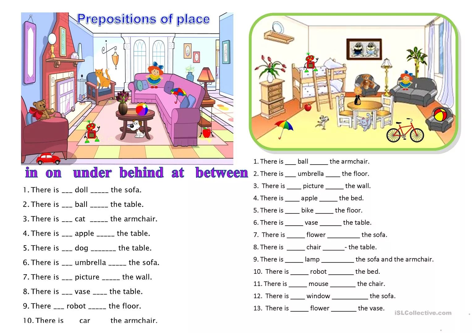 Game exercises