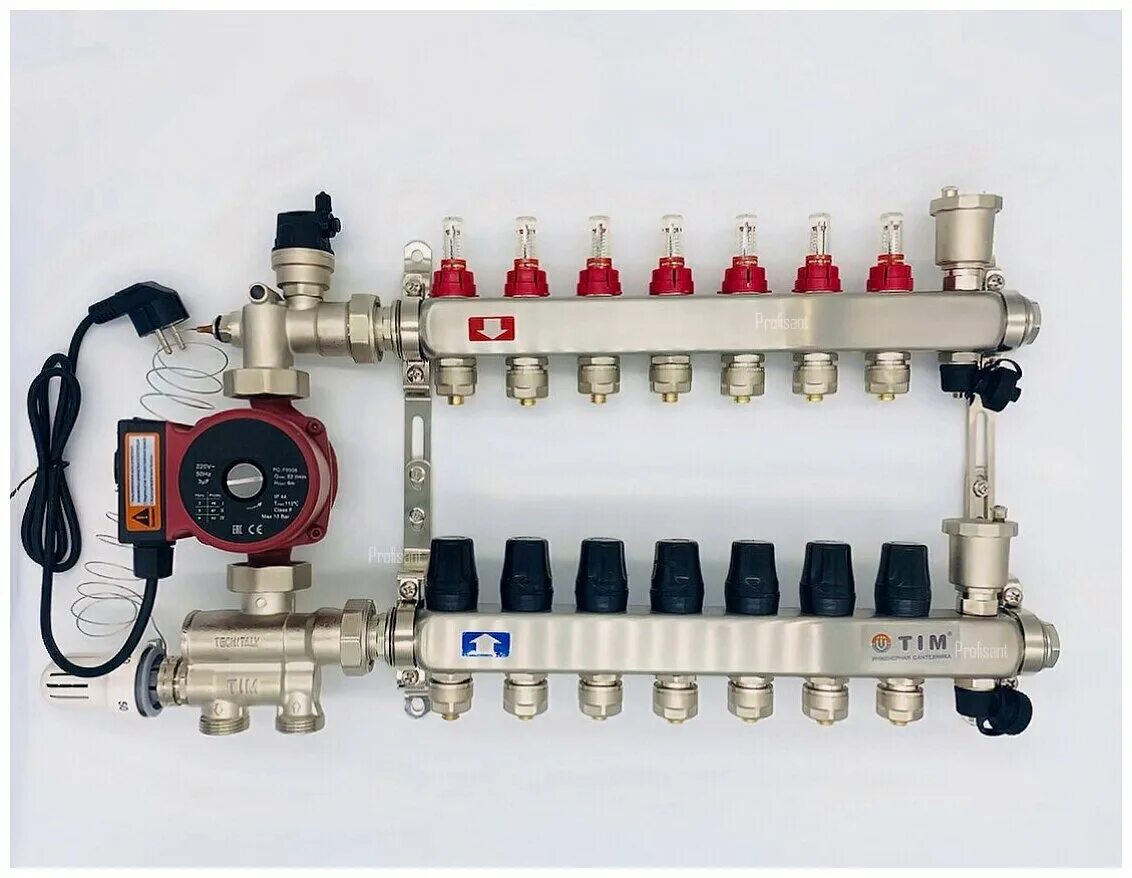 Смесительный узел jh-1035. Смесительный узел тим jh1039. Коллектор для теплого пола sus304. Смесительный контур теплого пола. Комплект для теплого водяного пола tim на 6 контуров.