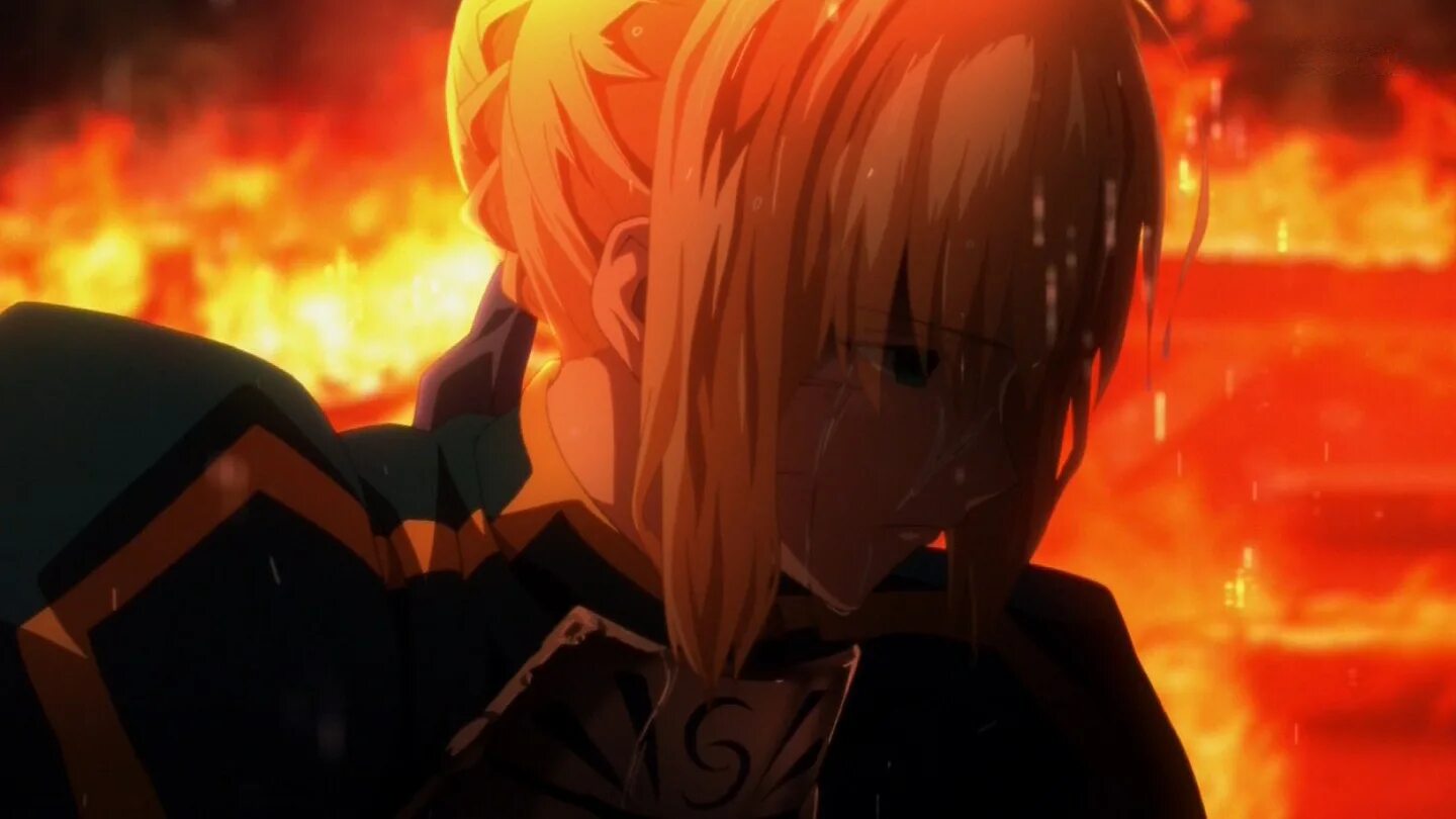 Welcome to your fate end of the. Сейбер Зеро. Сейбер Фейт Зеро. Фейт Зеро Сейбер Скриншоты. Фейт аниме.
