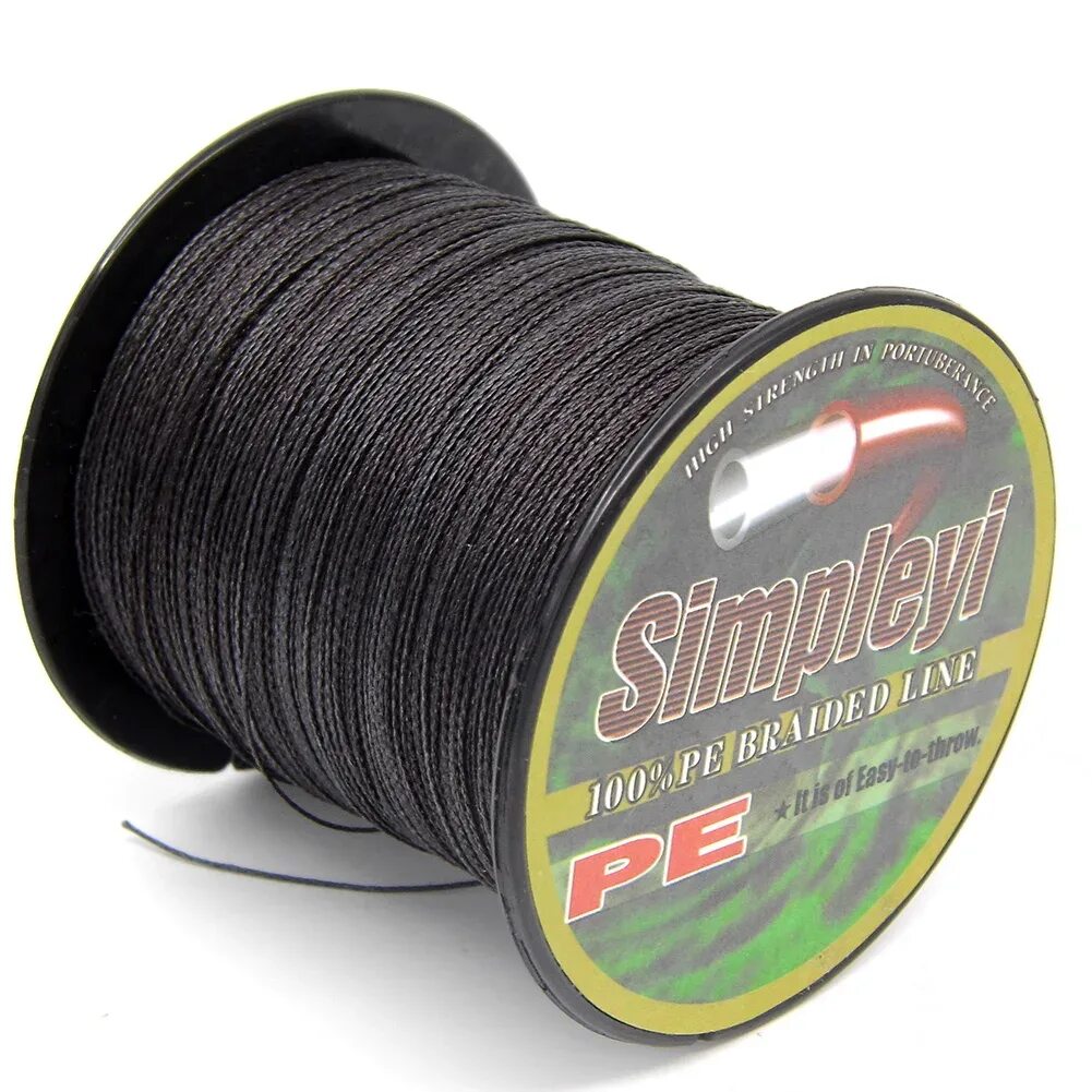 Плетеный шнур для рыбалки стронг 500м 0. 06 braided line 100m super pe 100%. 18mm. Прочная леска для рыбалки. Маркет golden lion, 1 шт.