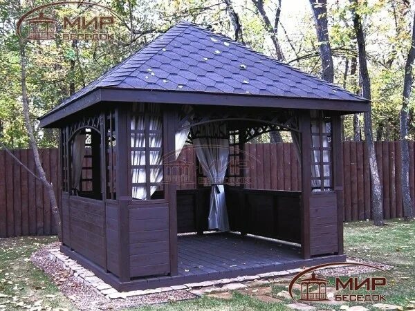 Backyard Discovery 12' x 10' Brookdale Gazebo With Electric - Sam's Club Outdoor