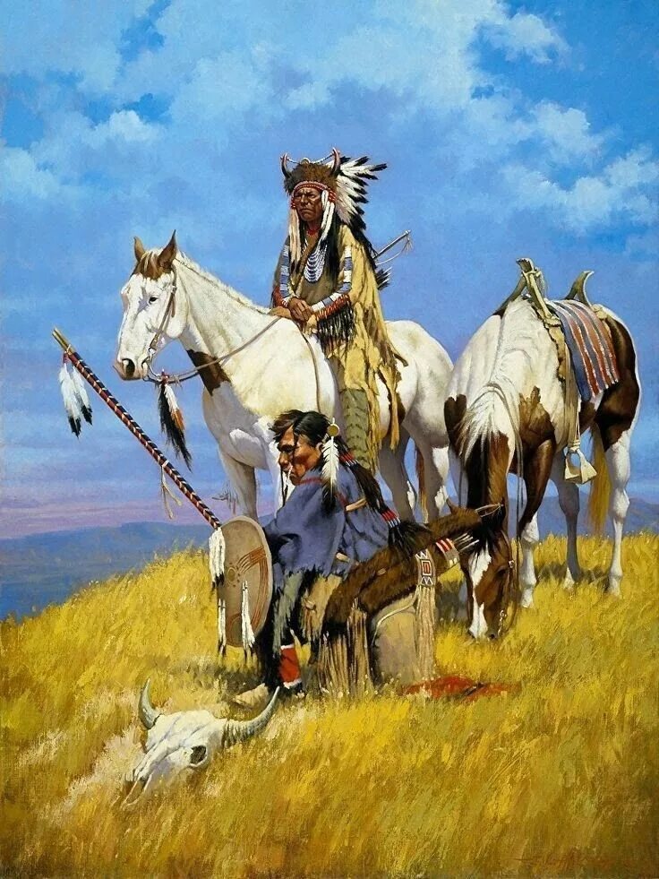 Художественные про индейцев. Индейцы Семинолы. John Duillo Art индейцы. Всадники индейцы. Индеец на лошади.